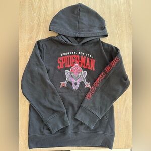 Marvel Black and Red Spider-Man Graphic Hoodie